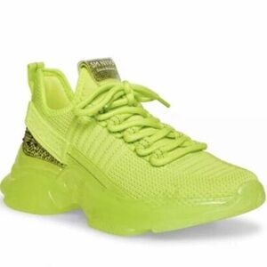 Steve Madden Maxima Lime Green Sneakers